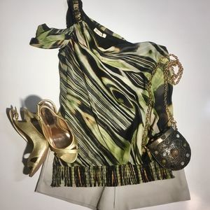 Arden B one shoulder top